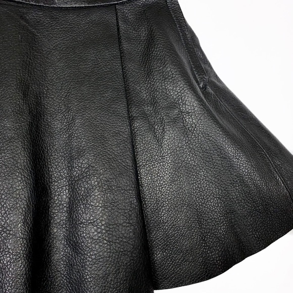 Alexander Wang Real Leather Sample Skirt - Picture 3 of 7